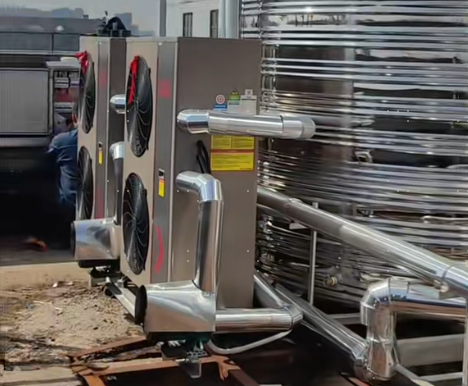 賓館熱水供應系統20個房間